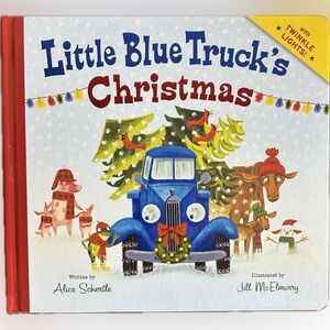BUNDLE & SAVE🎄 Little Blue Truck's Christmas Board Book with Twinkle Light